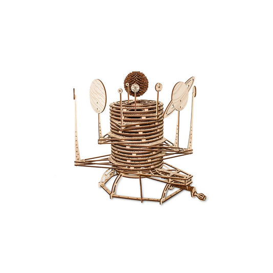 3D mechanische houten puzzel planetarium 39 × 21 × 39 cm – 534 stukjes