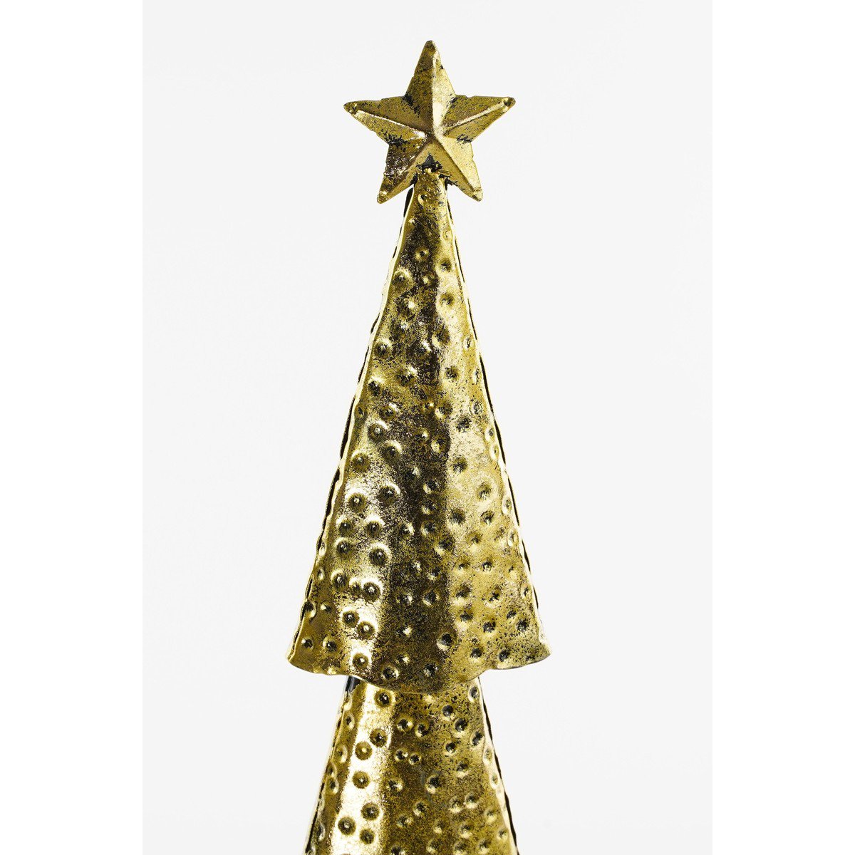 Metalen kerstboom met ster, goud, 89,5 cm