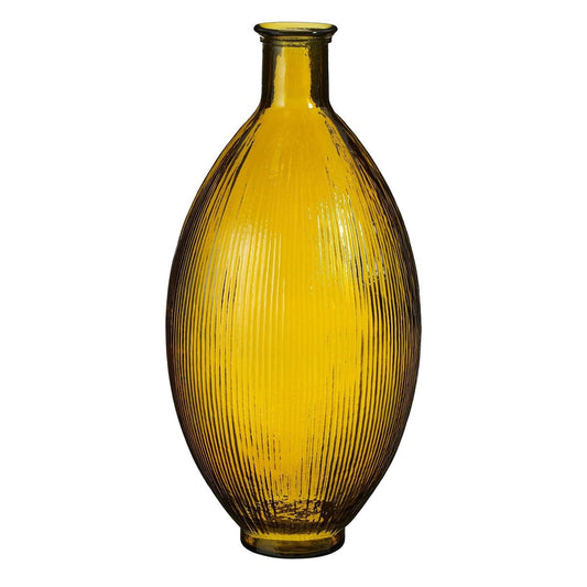 Vaas Firenza geel glas, 59 x 29 cm