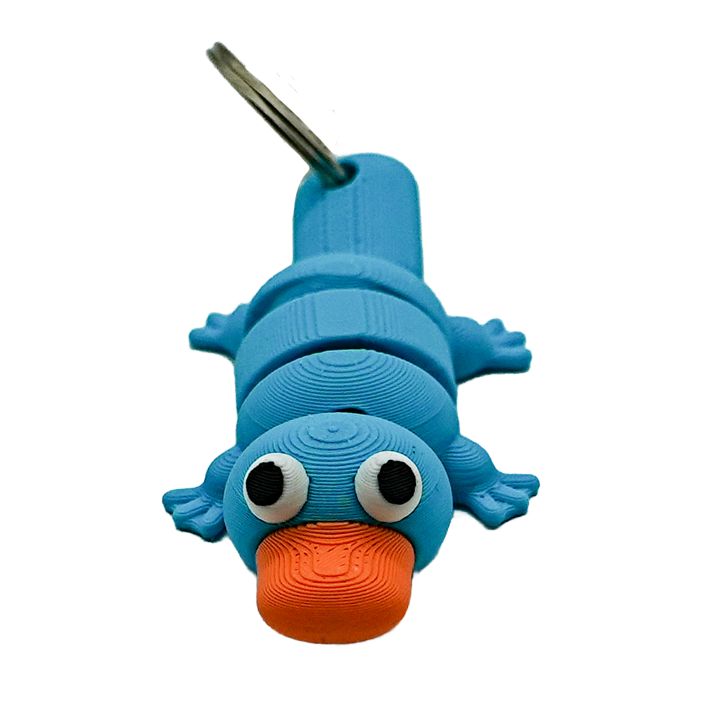 Perry het vogelbekdier sleutelhanger
