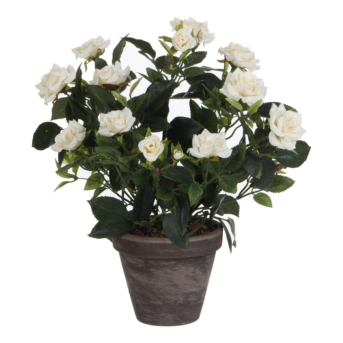 Rozenstruik kunstplant, 33 cm