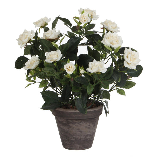 Rozenstruik kunstplant, 33 cm