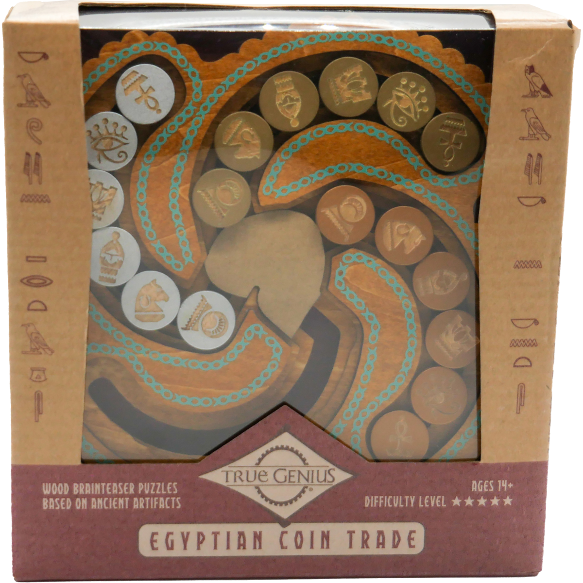 Breinbreker Egyptian Coin Trade houten puzzel