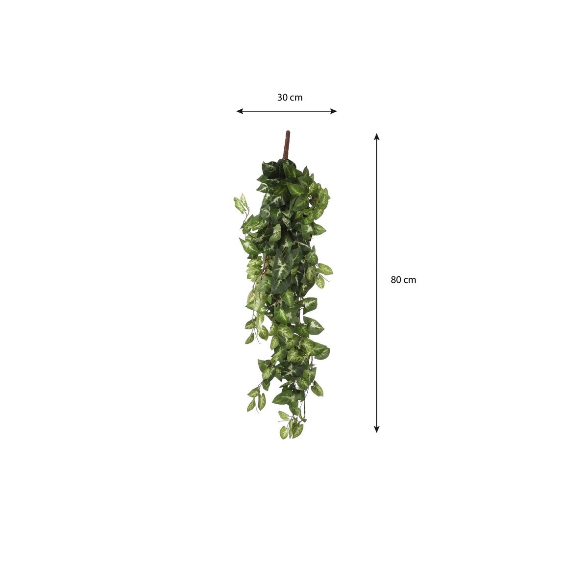 Fittonia hangende kunstplant, 80 cm
