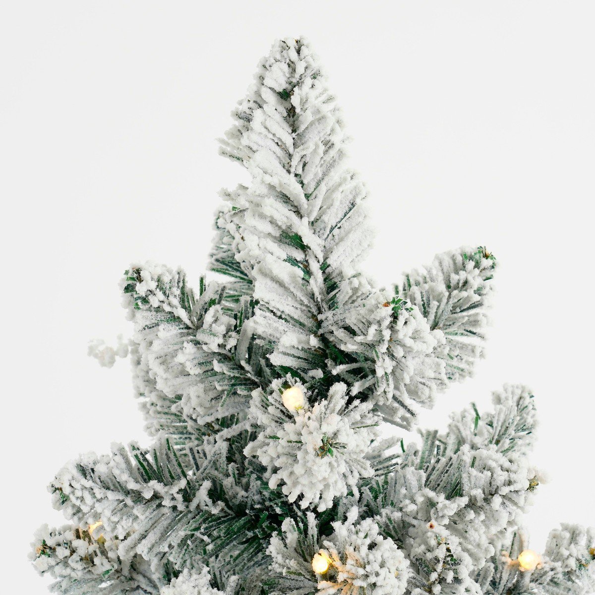 Gerlos besneeuwde kunstkerstboom met verlichting, 75 cm, Ø 36 cm