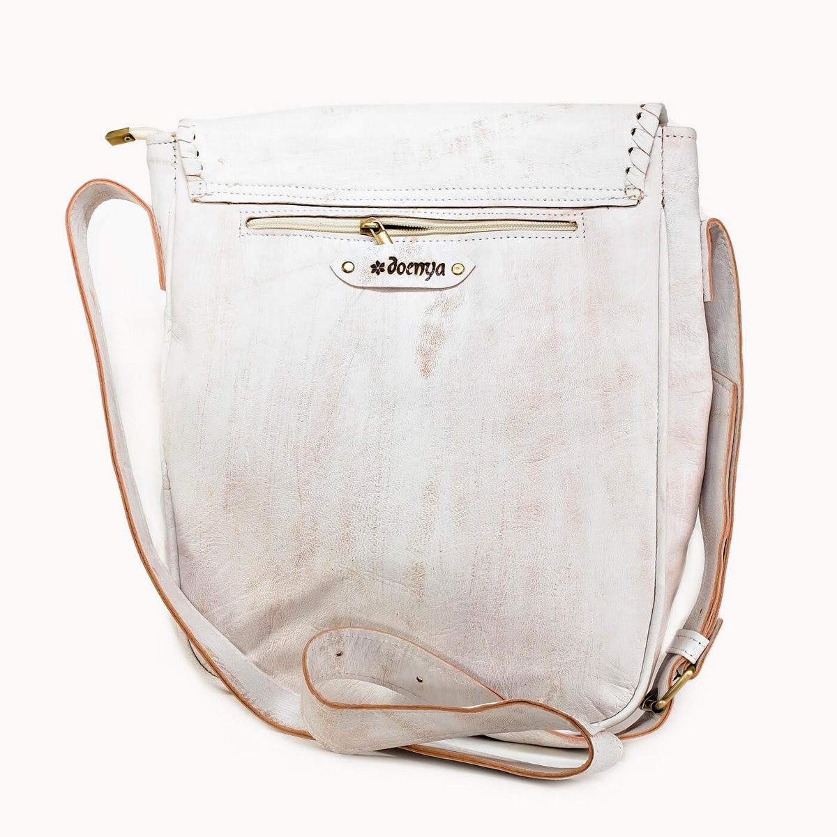 Pandora leren schoudertas, 30 × 9 × 33 cm