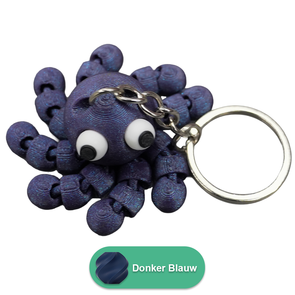Flexi Octopus sleutelhanger