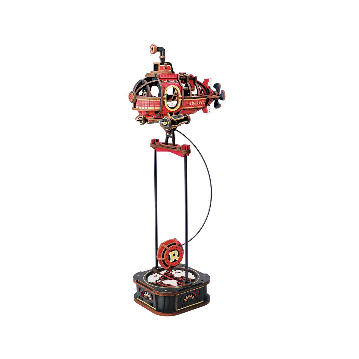 Houten bouwpakket Sea Adventurer, pendulum 36,5 cm
