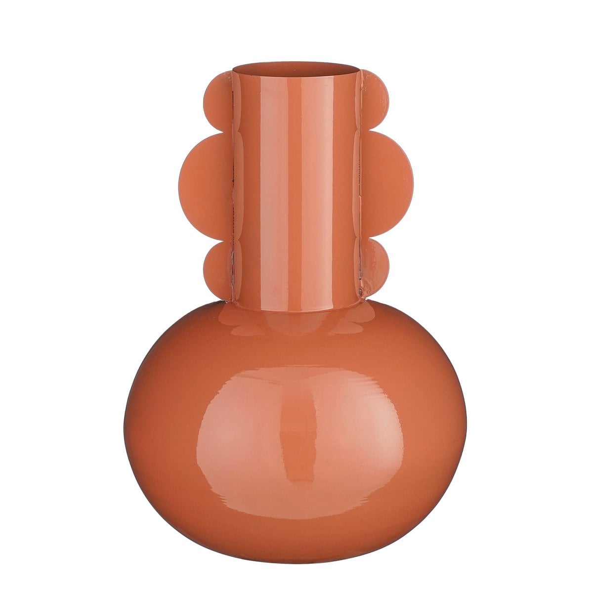 Mica Decorations Boyd Vaas – Metaal Terra (Hoge Bloemenvaas)