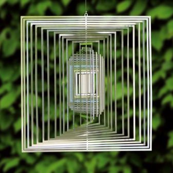 Windspinner BlinQ Art vierkant, 15 x 15 cm