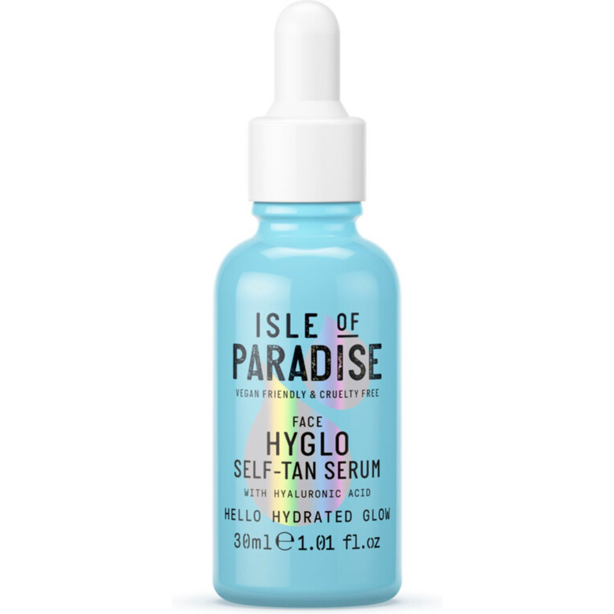 Isle of Paradise zelfbruinend gezichtsserum met hyaluronzuur, 30 ml