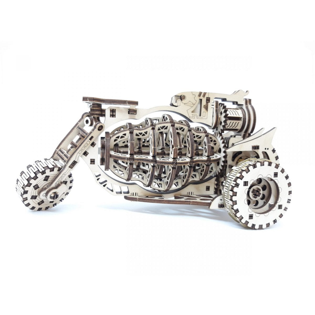 Mechanische kosmobike met bewegende onderdelen, 12 x 12 x 24 cm