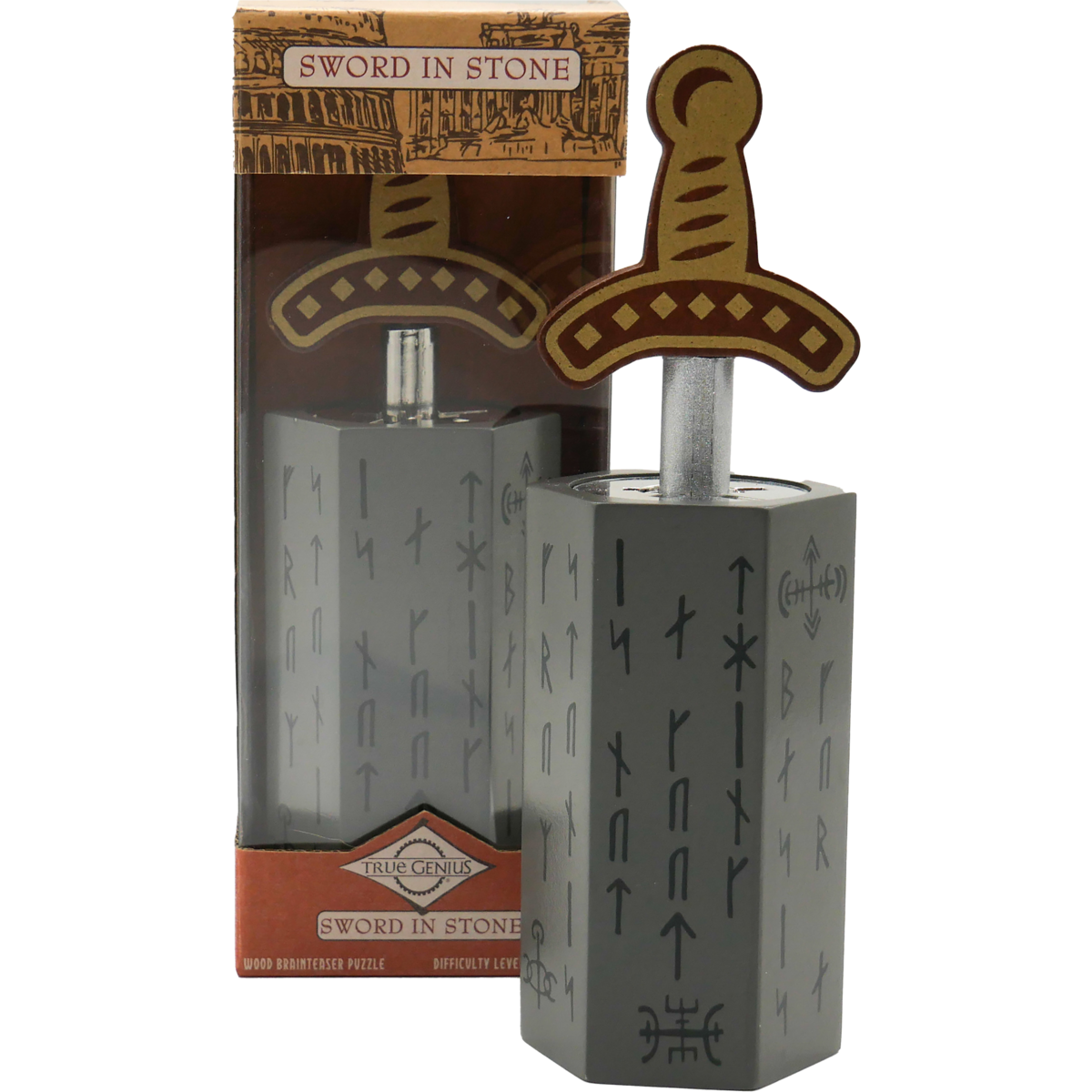 Breinbreker Sword in the Stone houten puzzel