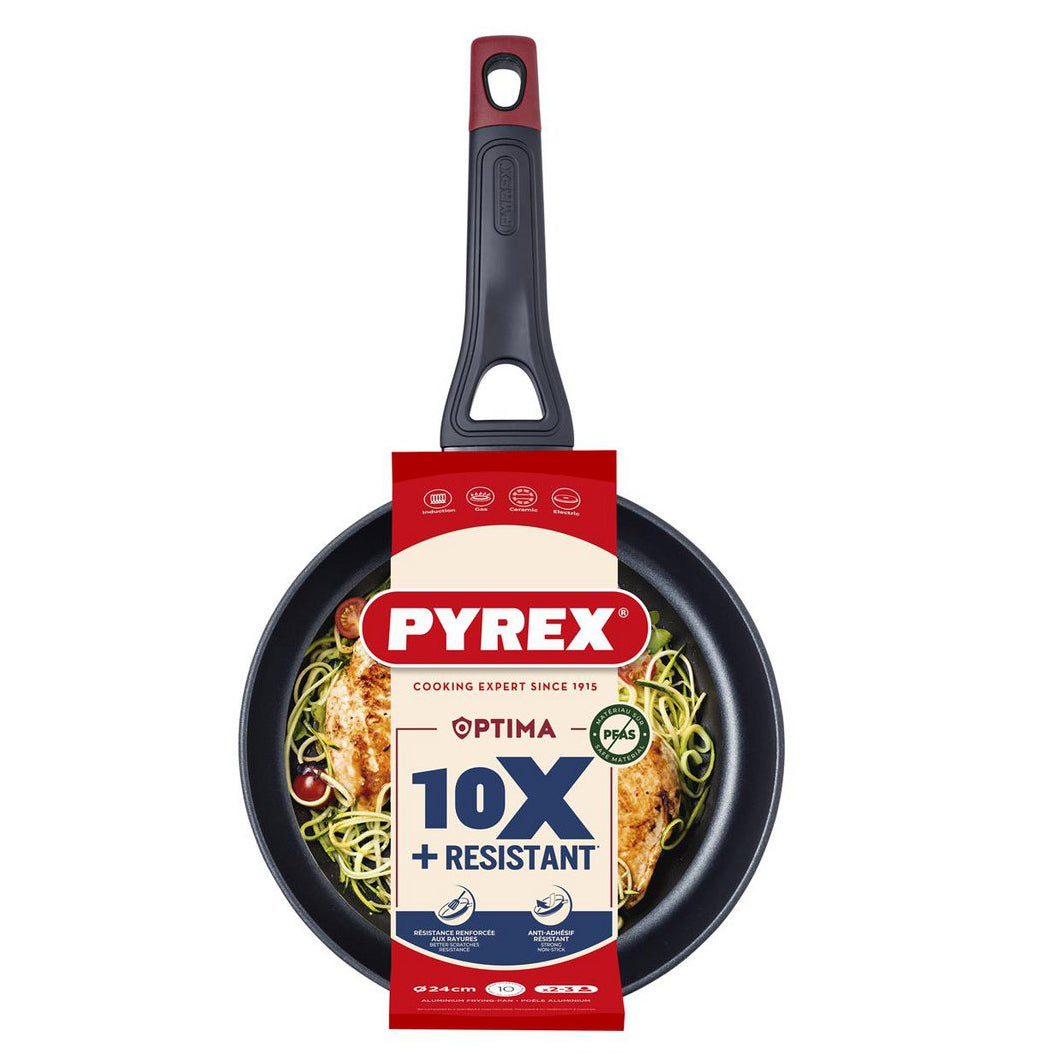 Pyrex Optima+ koekenpan Ø 24 cm 1,7 liter