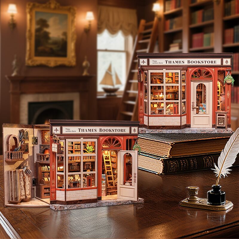 DIY house Thames bookstore, 17,7 cm