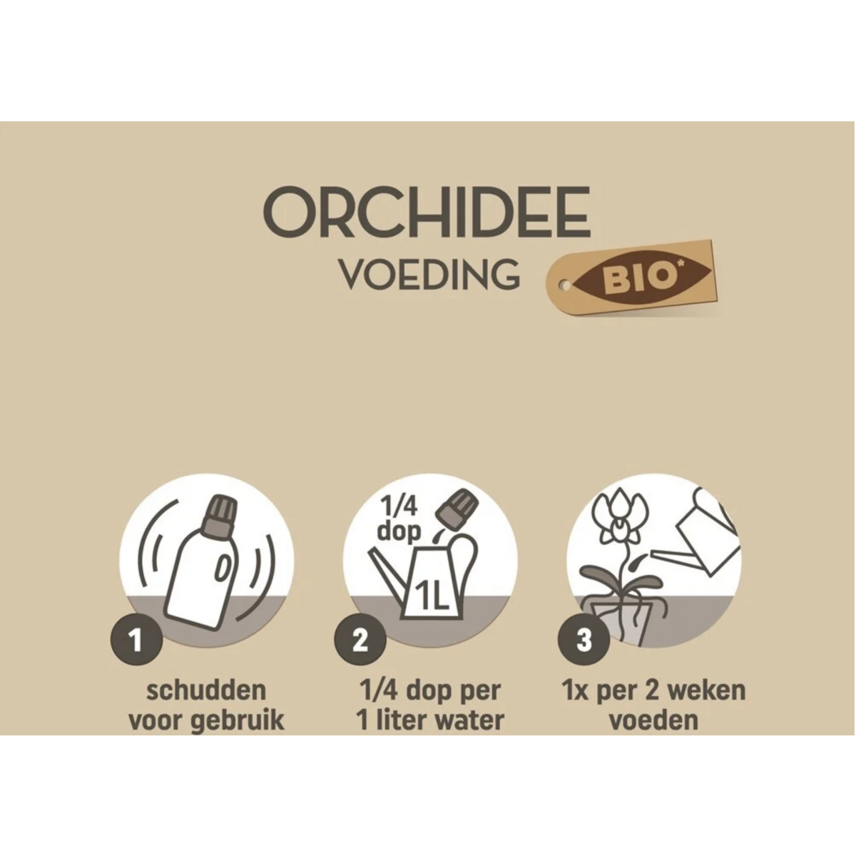 Bio orchidee voeding, 250 ml