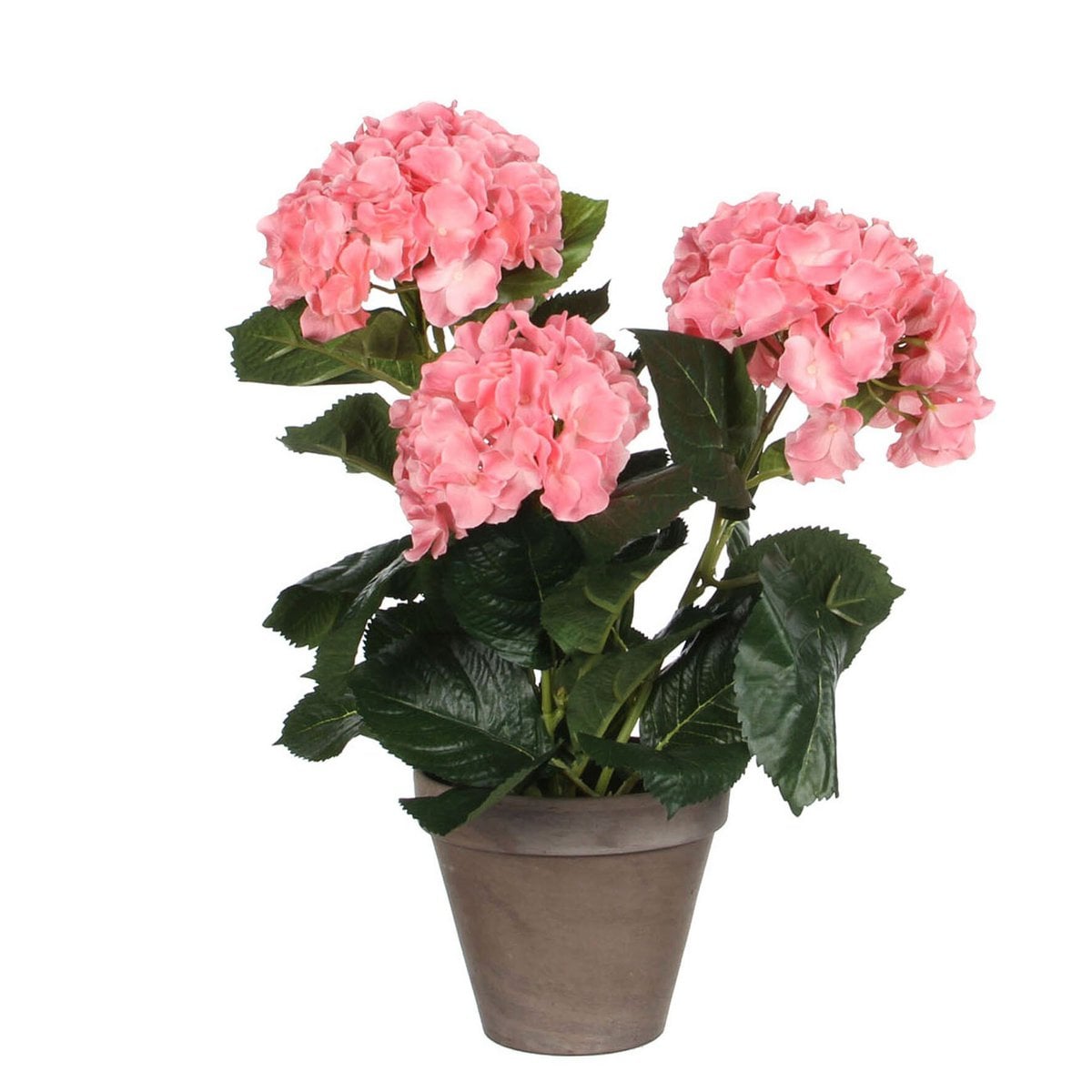 Hortensia kunstplant roze, 40 cm