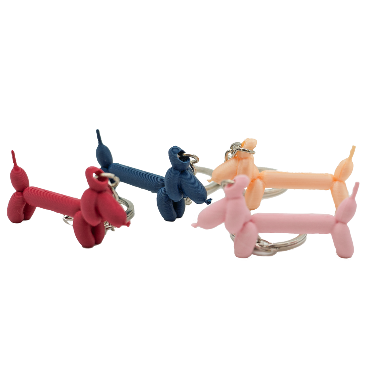 Wiener ballonhond sleutelhanger
