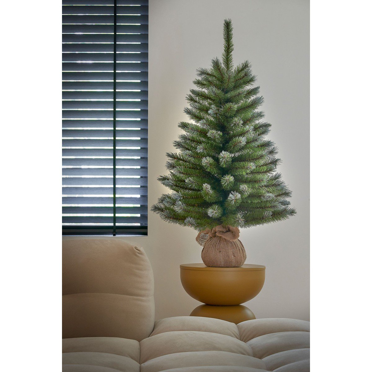 Pittsburgh frosted kunstkerstboom, 90 cm Ø56 cm