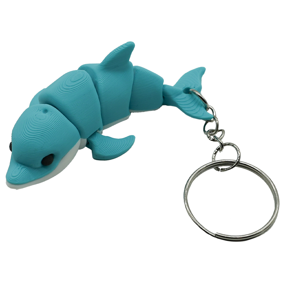 Dolfijn sleutelhanger - Turquoise