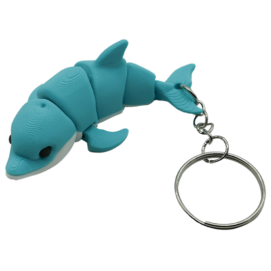 Dolfijn sleutelhanger - Turquoise