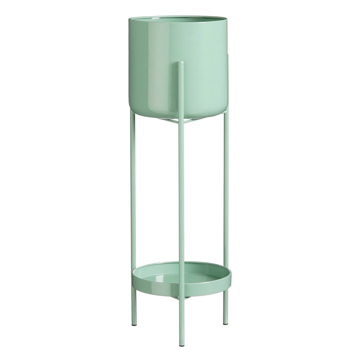 Colyn bloempot op standaard groen Ø 19 × 60 cm