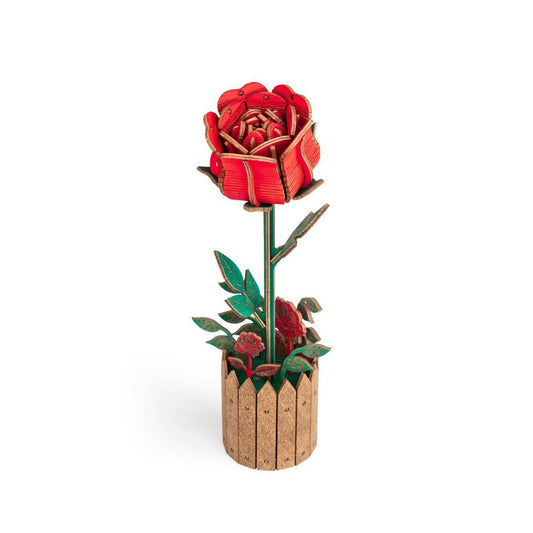 DIY houten roos, 80 stukjes, 10 x 5.5 x 21 cm