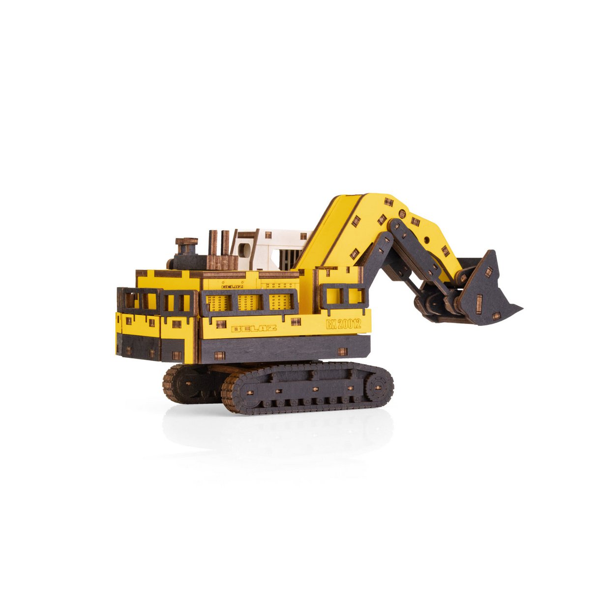 Graafmachine BX20012 houten 3D puzzel, 26,5 × 10,4 × 11,7 cm