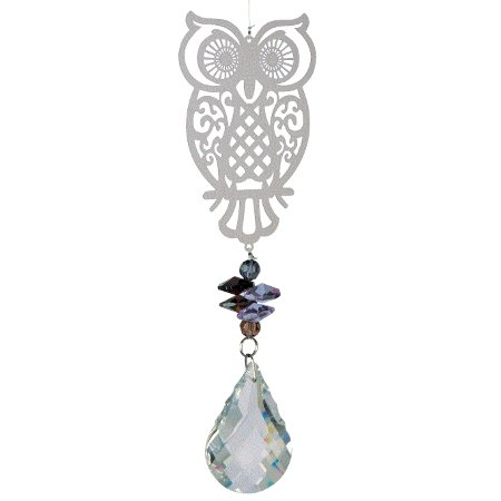 Zonvanger Nature’s Melody Magic Kristal Uil – 40 cm