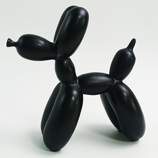 Ballonhond, zwart, 17 cm