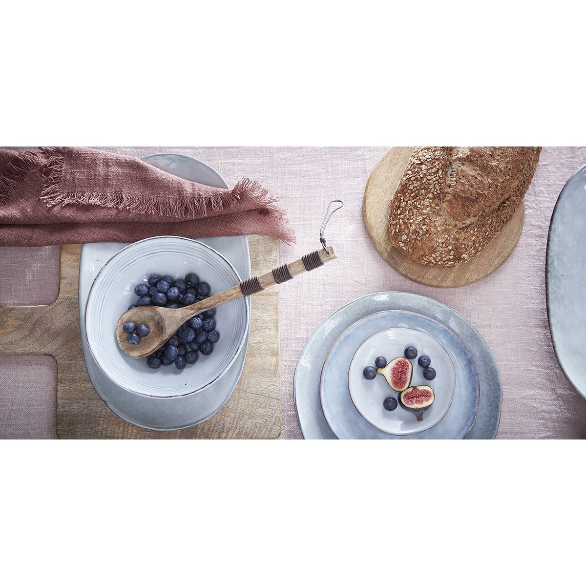 Servies set Tabo Grijs