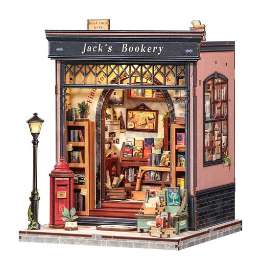 3D DIY house Jack's bookery, 20 cm