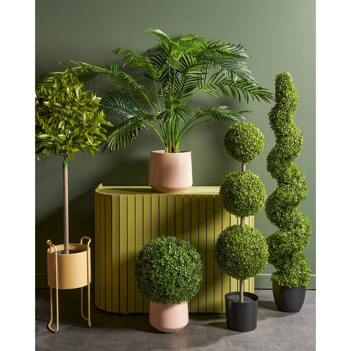Areca palm kunstplant, 135 cm