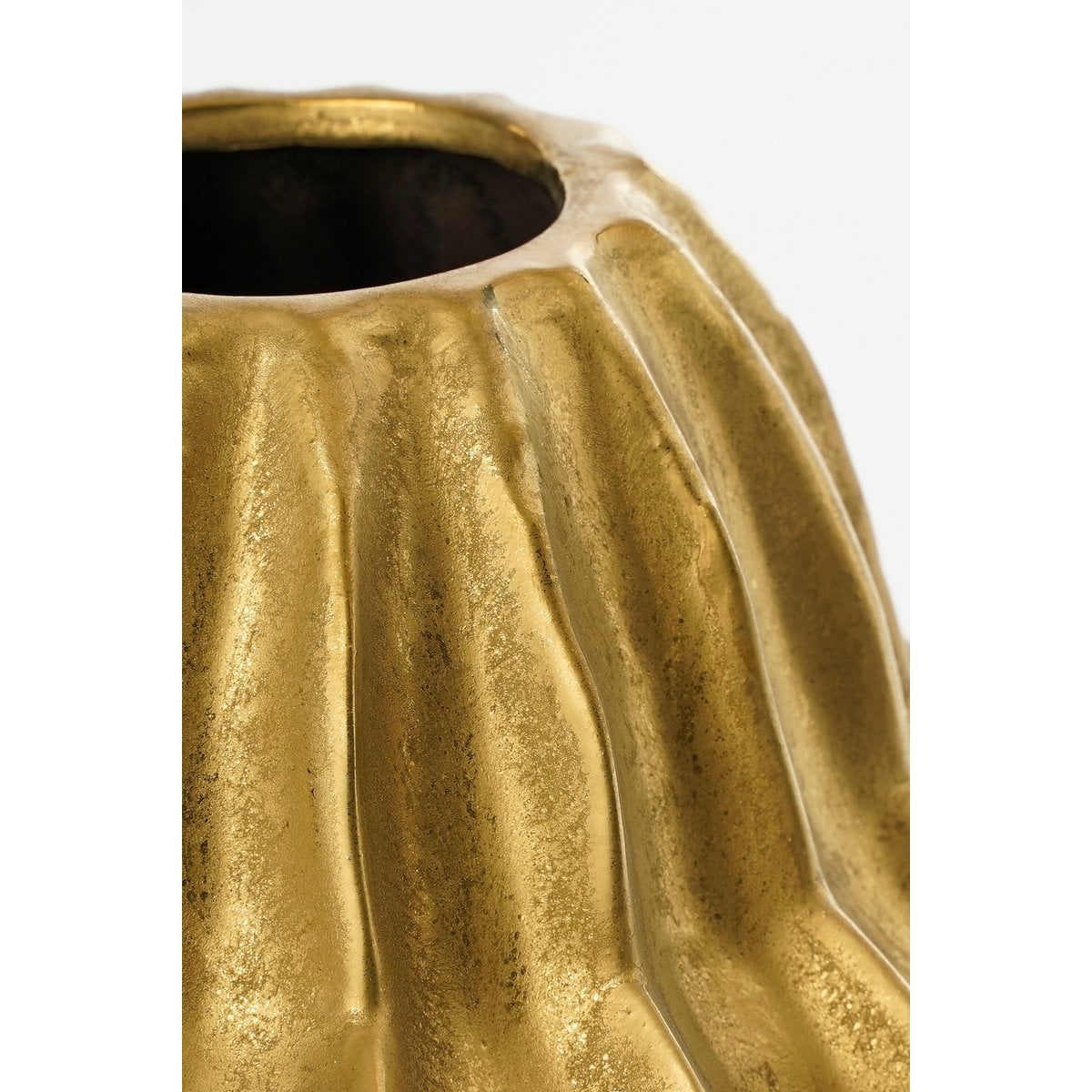 Mica Decorations Altea Vaas – Keramiek Goud