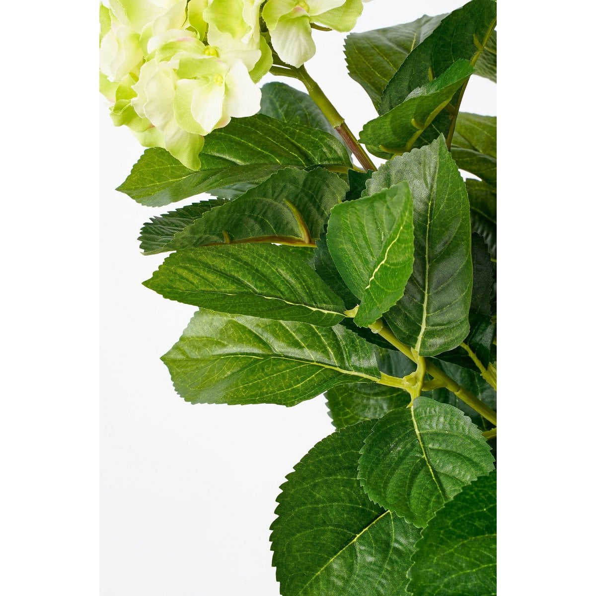 Hortensia kunstplant groen, 45 cm