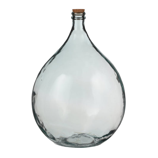 Glazen pot Americo met kurkdeksel 56 x 40 cm