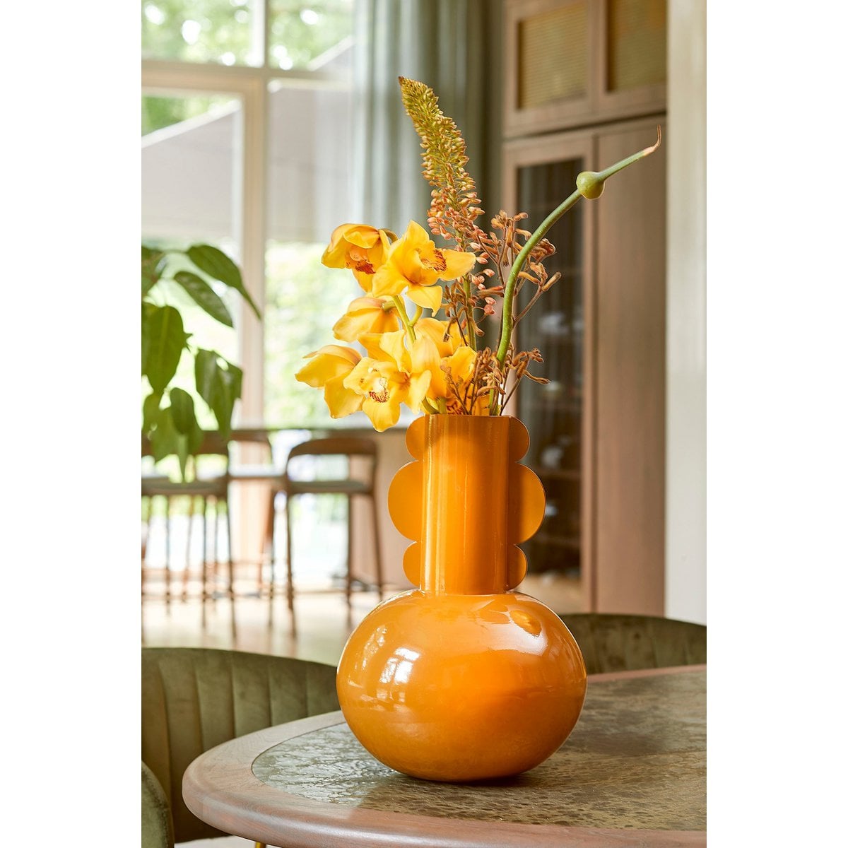 Mica Decorations Boyd Vaas – Metaal Bruin