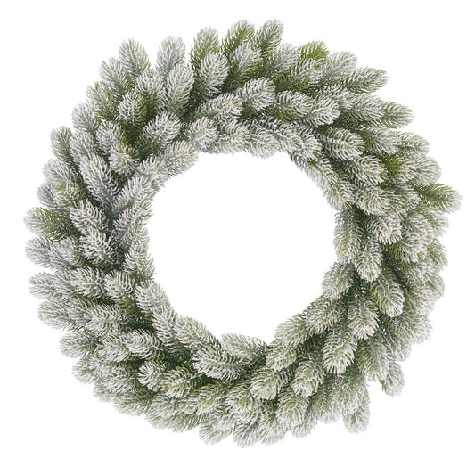 Nigata kerstkrans, licht besneeuwd, Ø 60 cm