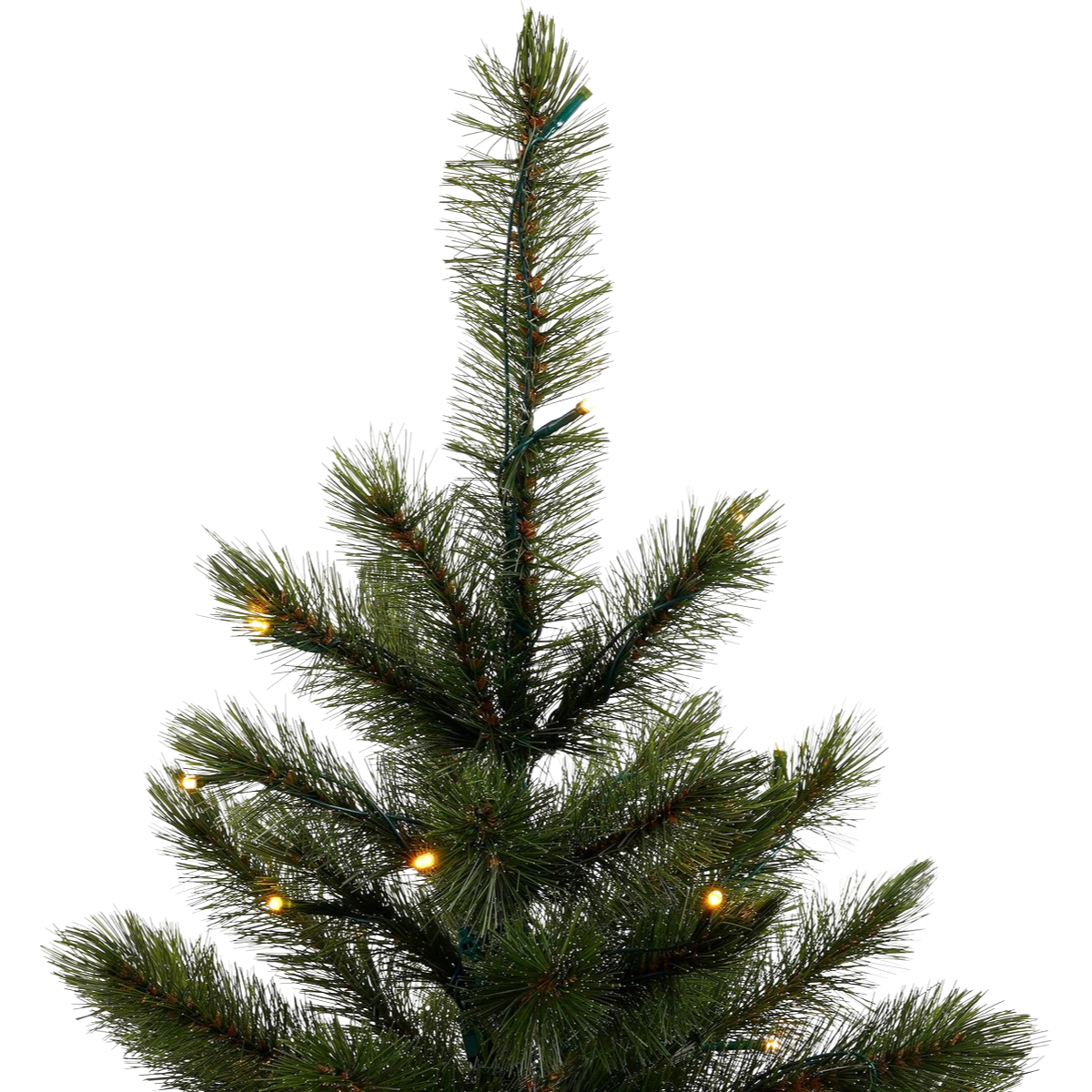 Bristlecone kunstkerstboom met LED-verlichting, 215 cm
