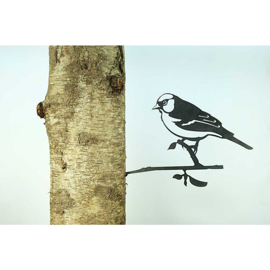 Boomdecoratie met vink