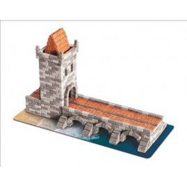 Carl Bridge 3D bouwstenen, 38 × 14,5 × 24 cm