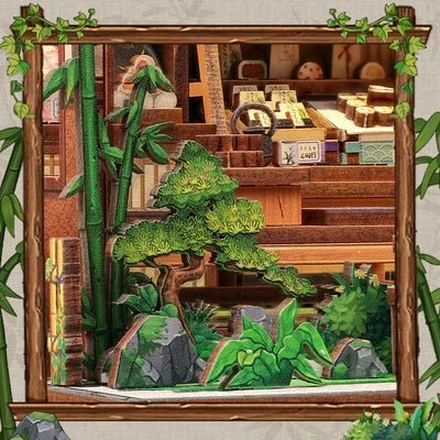 Kanmi Dokoro Kurihara miniatuurhuisje, 14 × 14 × 19 cm