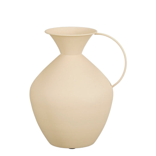 Mica Decorations Gyge Vaas – Metaal Off-white (30,5 cm)