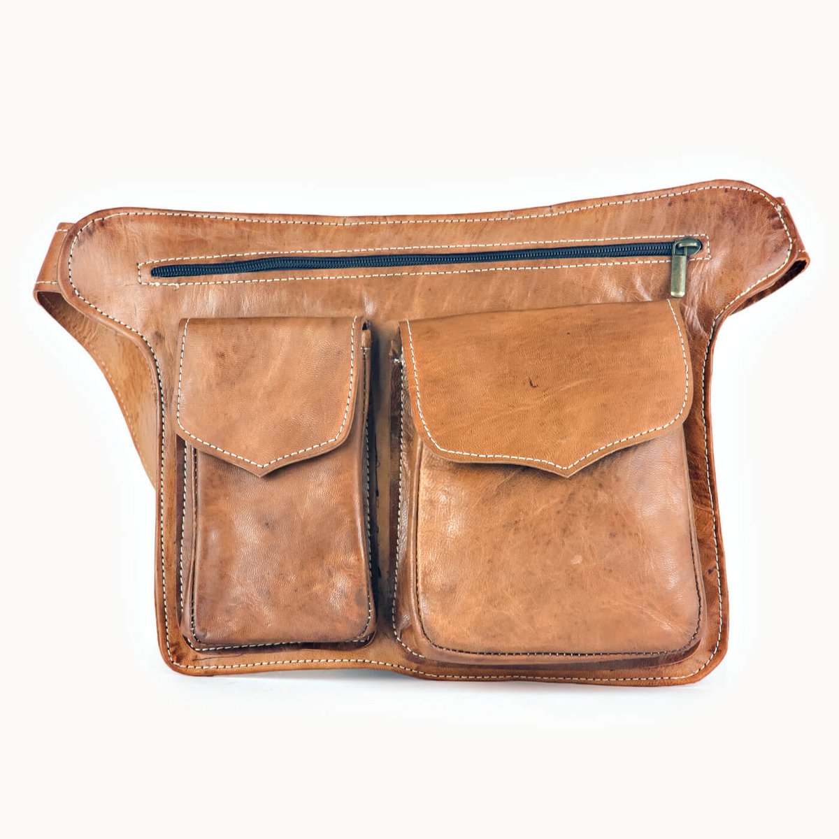 Bari Max heuptas van leer, 30 × 25 cm