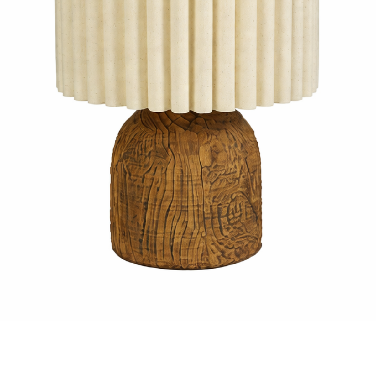 Frey tafellamp, bruin, Ø 22 × 33 cm