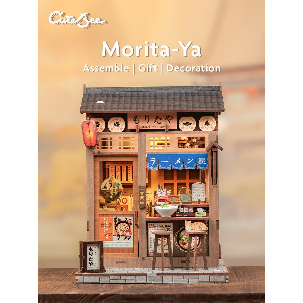 DIY huisje Morita-Ya, 20,9 cm