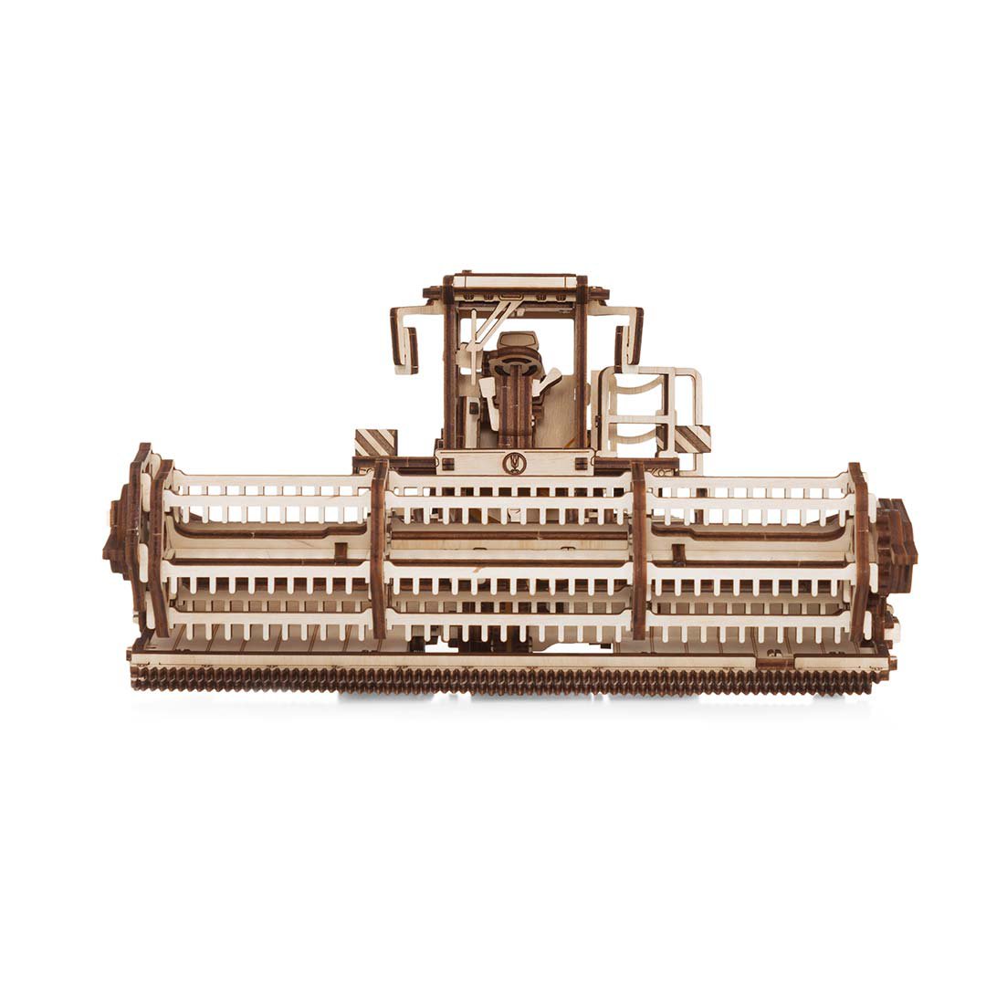 3D mechanische houten puzzel maaier CS-150C 31,5 × 26,1 × 14,5 cm – 963 stukjes