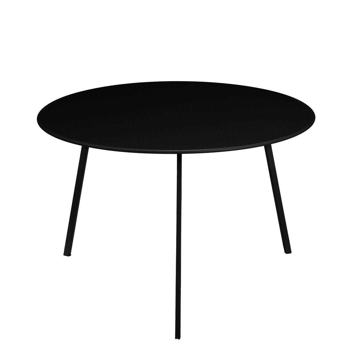 Seattle bijzettafel voor binnen en buiten, zwart, 58 × 58 × 38 cm
