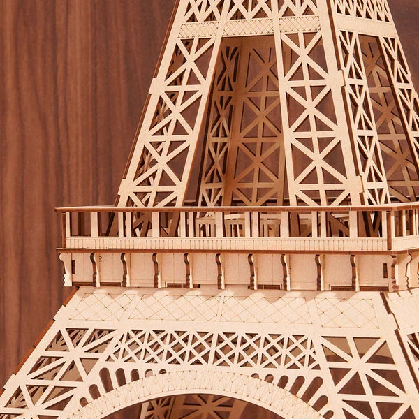Houten 3D puzzel Eiffeltoren, 191 stukjes, 42.6 x 44.6 x 99.6 cm