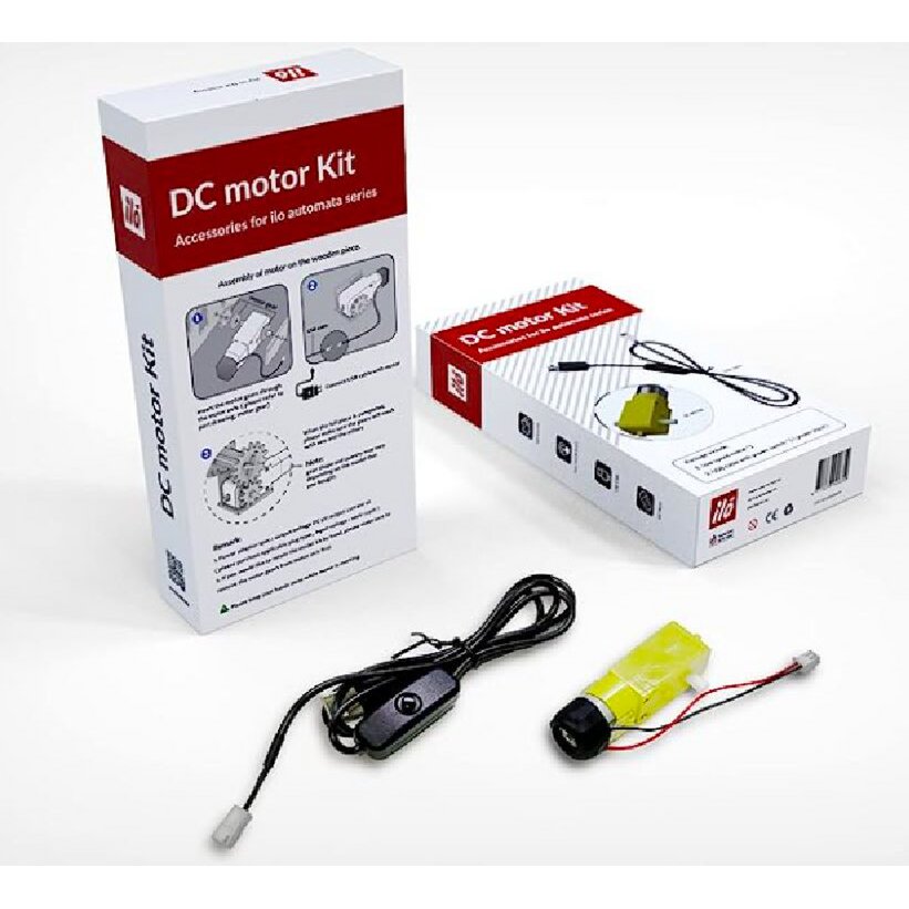 Ilo Build DC Motor Kit USB motor voor houten modelbouw